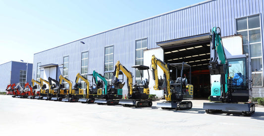 Getting to Know Our Chanzethor Mini-Excavator Lineup