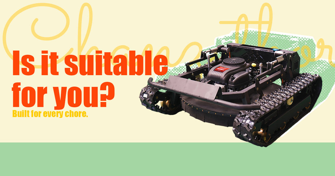 How To Tell If Remote-Controlled Mower Fits Your Property