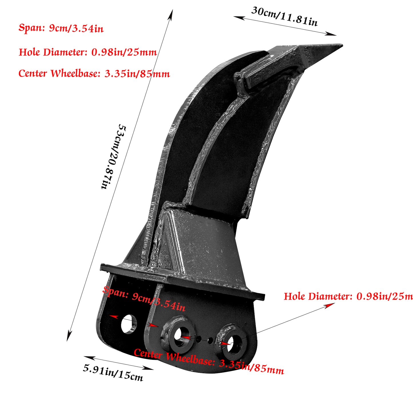 Mini Excavator Ripper, Backhoe Scarifier, Small Digger Attachment