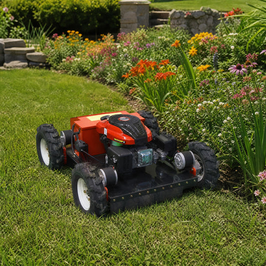 HW196-55 Remote Controlled Lawn Mower | 7.5HP 4WD | 22" Cutting Width