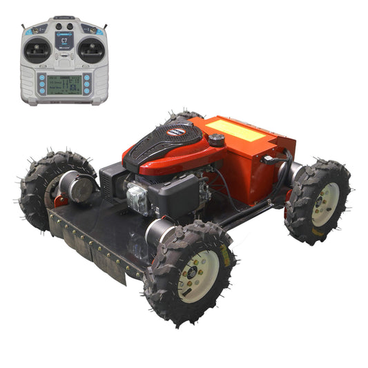 WD196-55 Remote Controlled Lawn Mower | 7.5HP 4WD | 22" Cutting Width