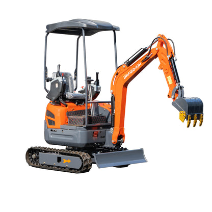 CZ-16W Mini Excavator | 0.93 Ton Compact Digger | Pilot Control | Gasoline EPA